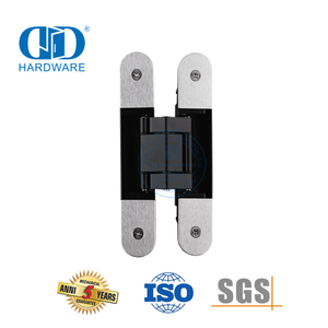 不同尺寸锌合金3D隐藏式重型180度外双门铰链-DDCH008-G40