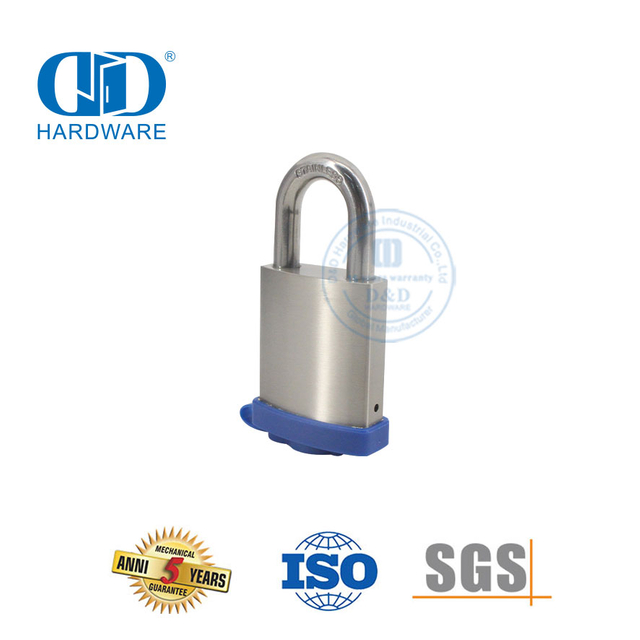不锈钢黄铜耐热腐蚀指纹应用解锁 USB 充电卧室仓库门挂锁-DDPL0012-50mm