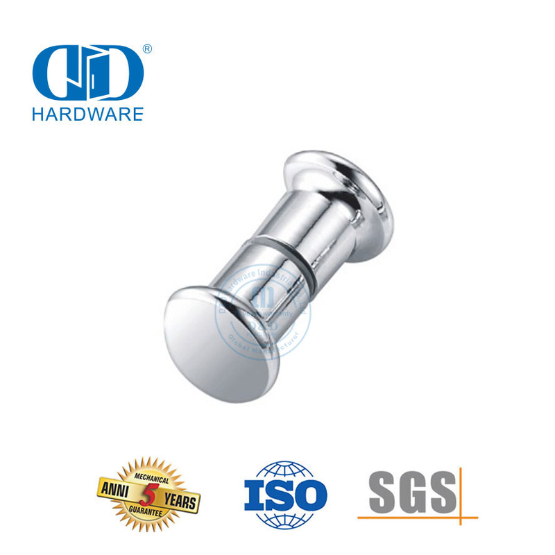 中国制造商浴室镀铬不锈钢淋浴间旋钮门把手旋钮-DDSK006