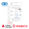 建筑SUS304 UL认证美标ANSI防火榫眼对接铰链办公室酒店门铰链-DDSS001-FR-4X4X3.4mm