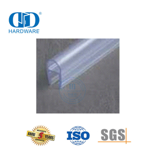 玻璃五金配件淋浴推拉门浴室PVC橡胶防水密封条-DDWS002