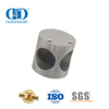 不锈钢玻璃淋浴铰链连接器墙角连接器管连接器-DDWC007