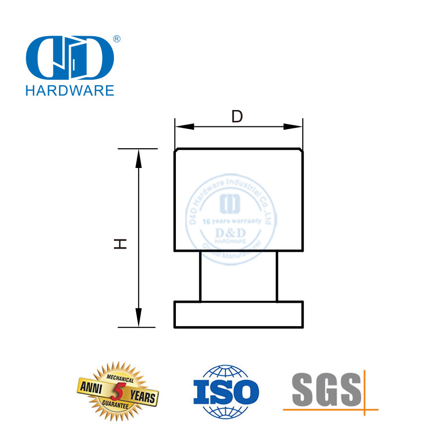 橱柜抽屉梳妆台时尚圆形不锈钢实心家具旋钮-DDFH046