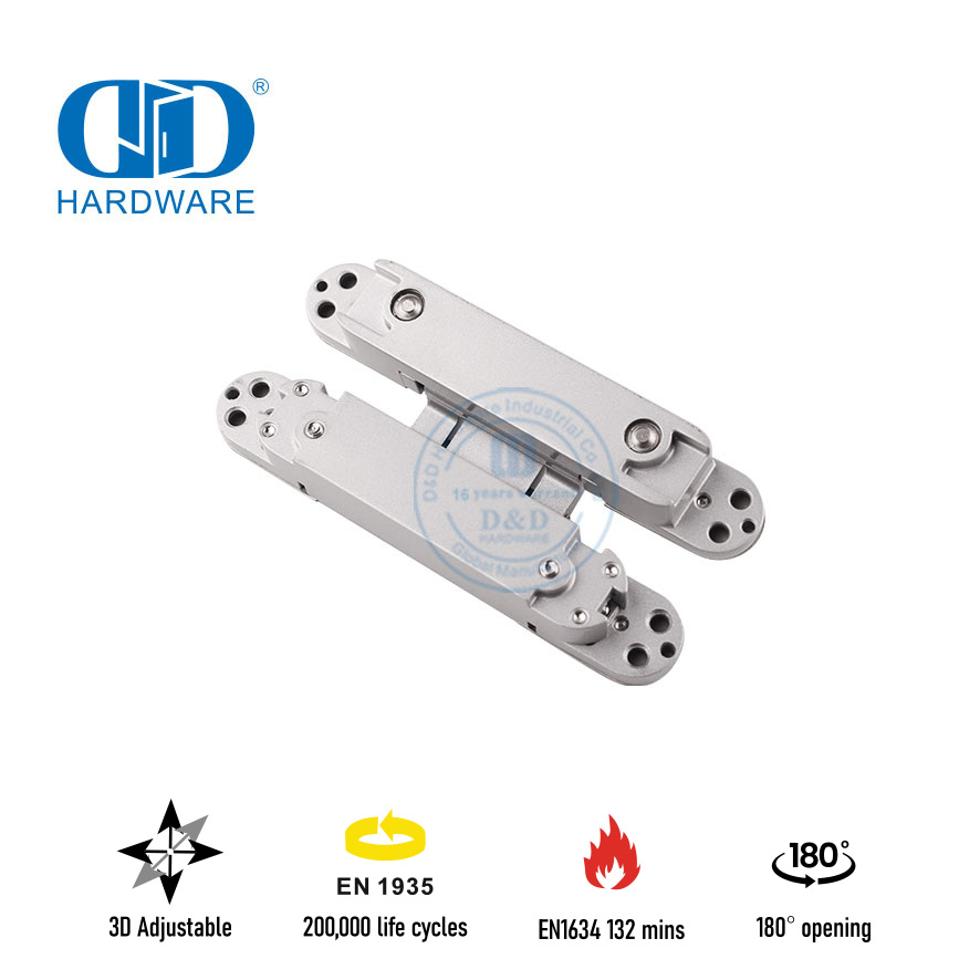 防火EN1935卧室门隐藏门铰链-DDCH008-G40