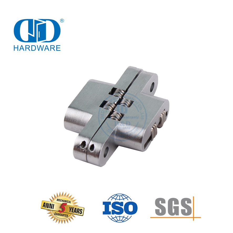 锌合金复合隐藏式隐形无手医院公寓门铰链-DDCH007