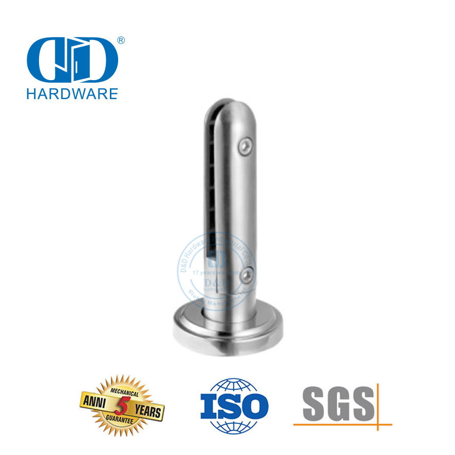 不锈钢无框玻璃栏杆​​柱栏杆栏杆玻璃夹插口扶手墙壁支架-DDHB008