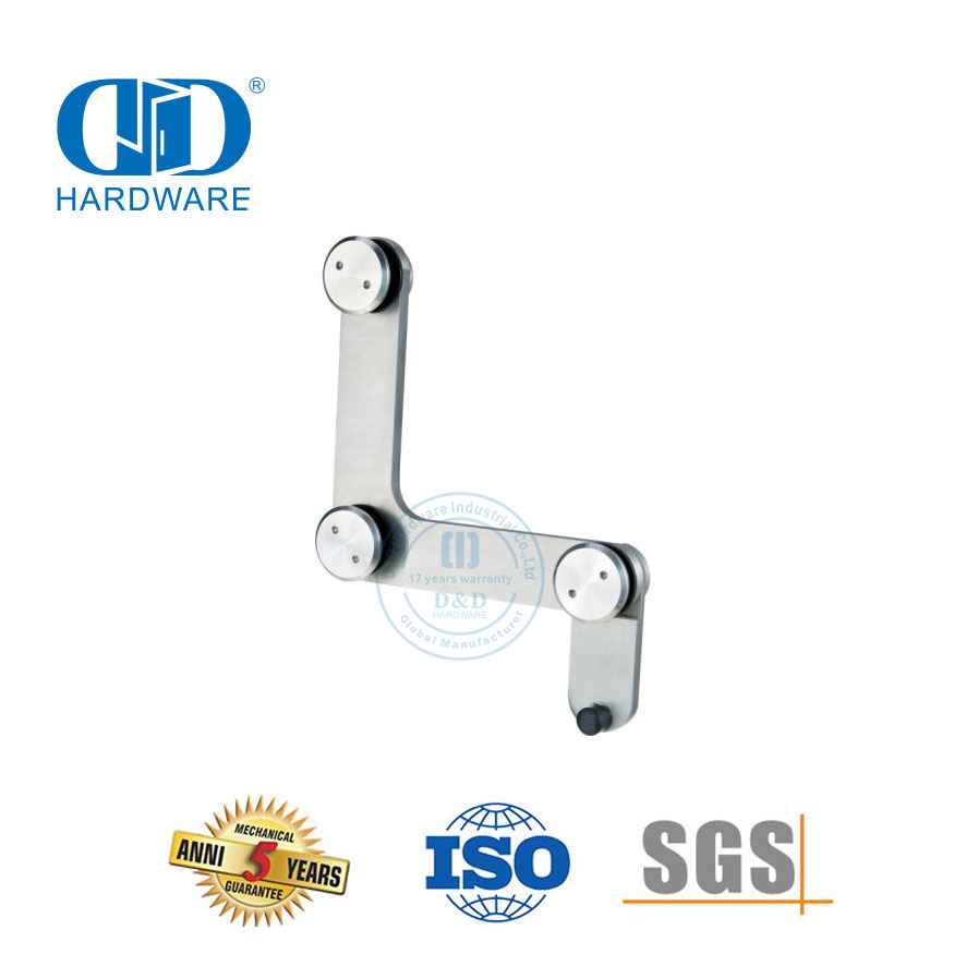 商用门五金不锈钢顶门枢轴家具配件玻璃配件-DDGP015