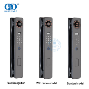 更智能的新型 3D 人脸识别数字应用程序远程指纹解锁带摄像头的智能锁 -DDEL003