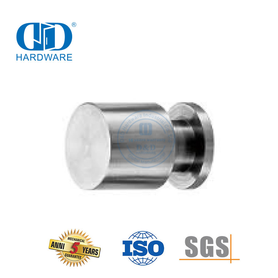 橱柜抽屉梳妆台时尚圆形不锈钢实心家具旋钮-DDFH046