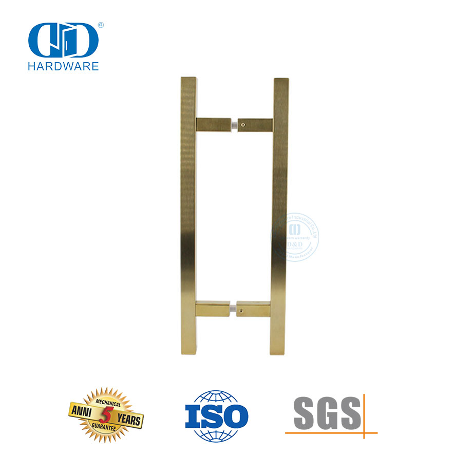  高级防锈淋浴门不锈钢拉手-DDPH016-D-SB