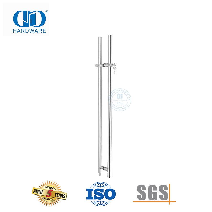 现代设计不锈钢锁梯拉手家用和酒店用-DDPH039