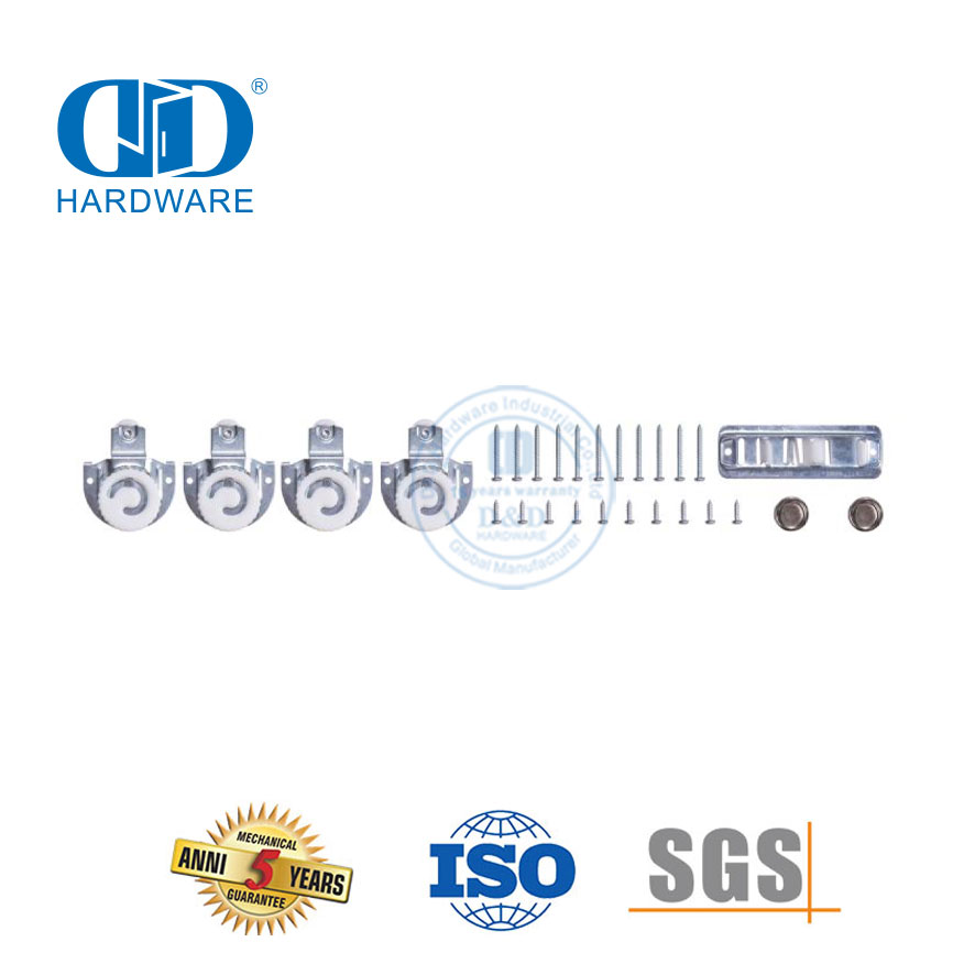 不锈钢制造商批发滑动旁路经典双门五金建筑五金-DDBD066