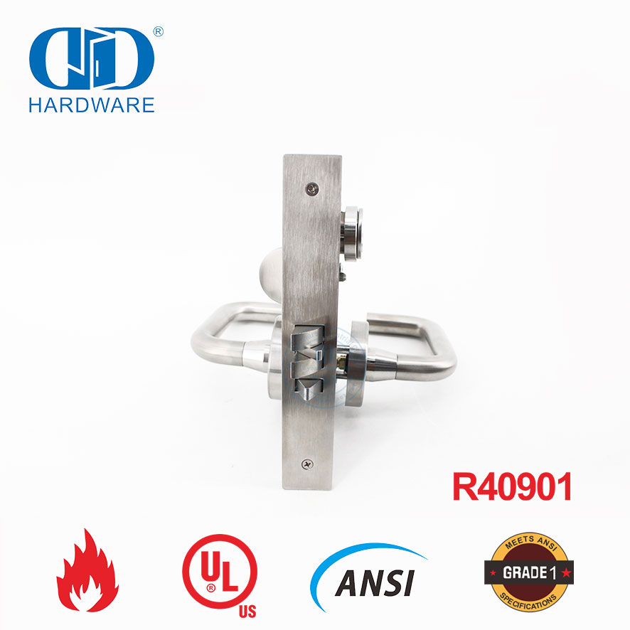 UL 认证教室门防火插芯锁-DDAL05